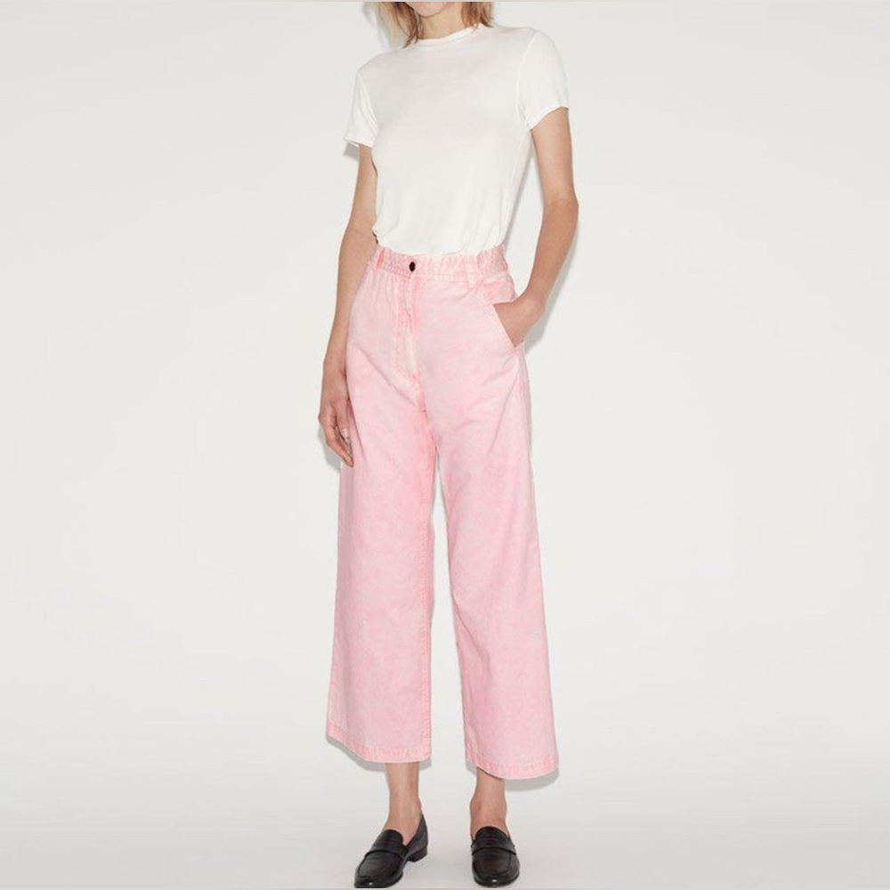 Rachel Comey acid wash wide pants